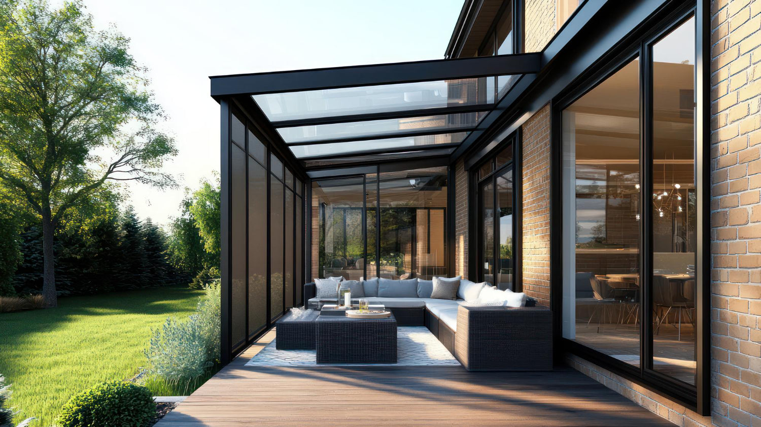 So reinigst du dein Terrassendach ohne Leiter – Schritt für Schritt