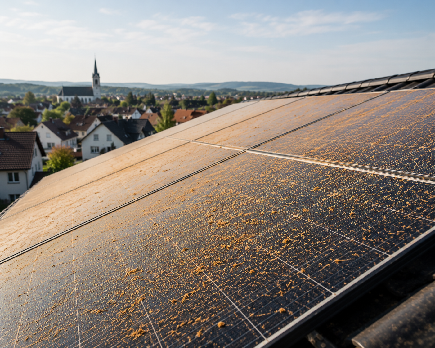 Saharastaub auf PV-Anlagen: Wie viel Leistung du wirklich verlierst