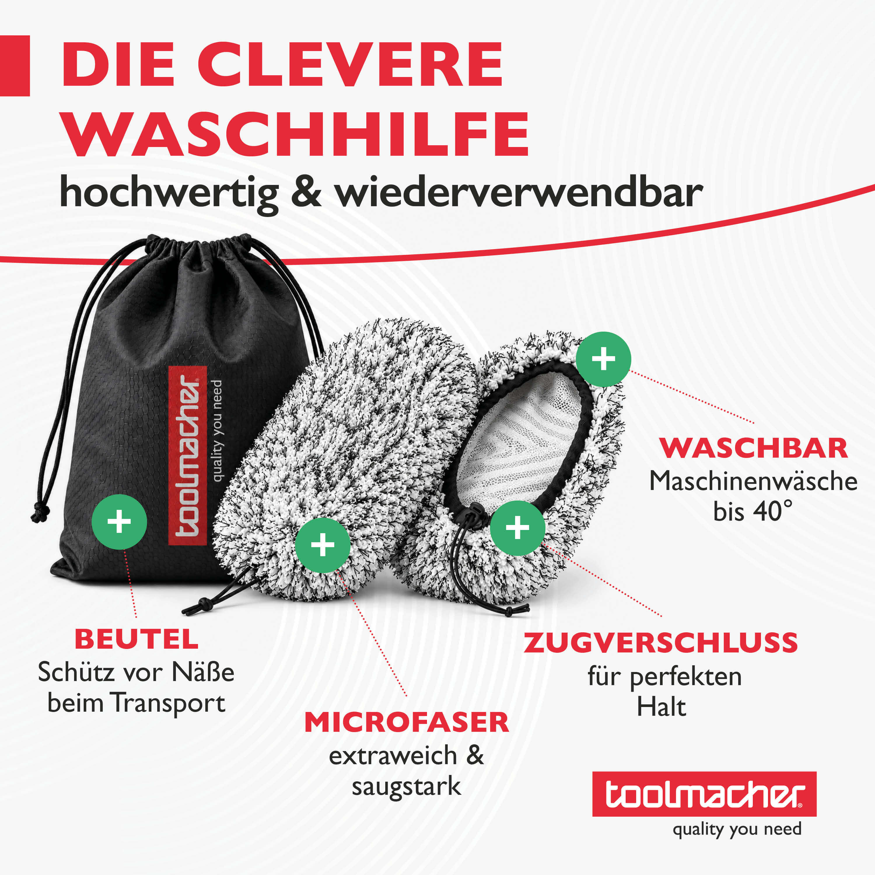 Waschbürstenüberzug