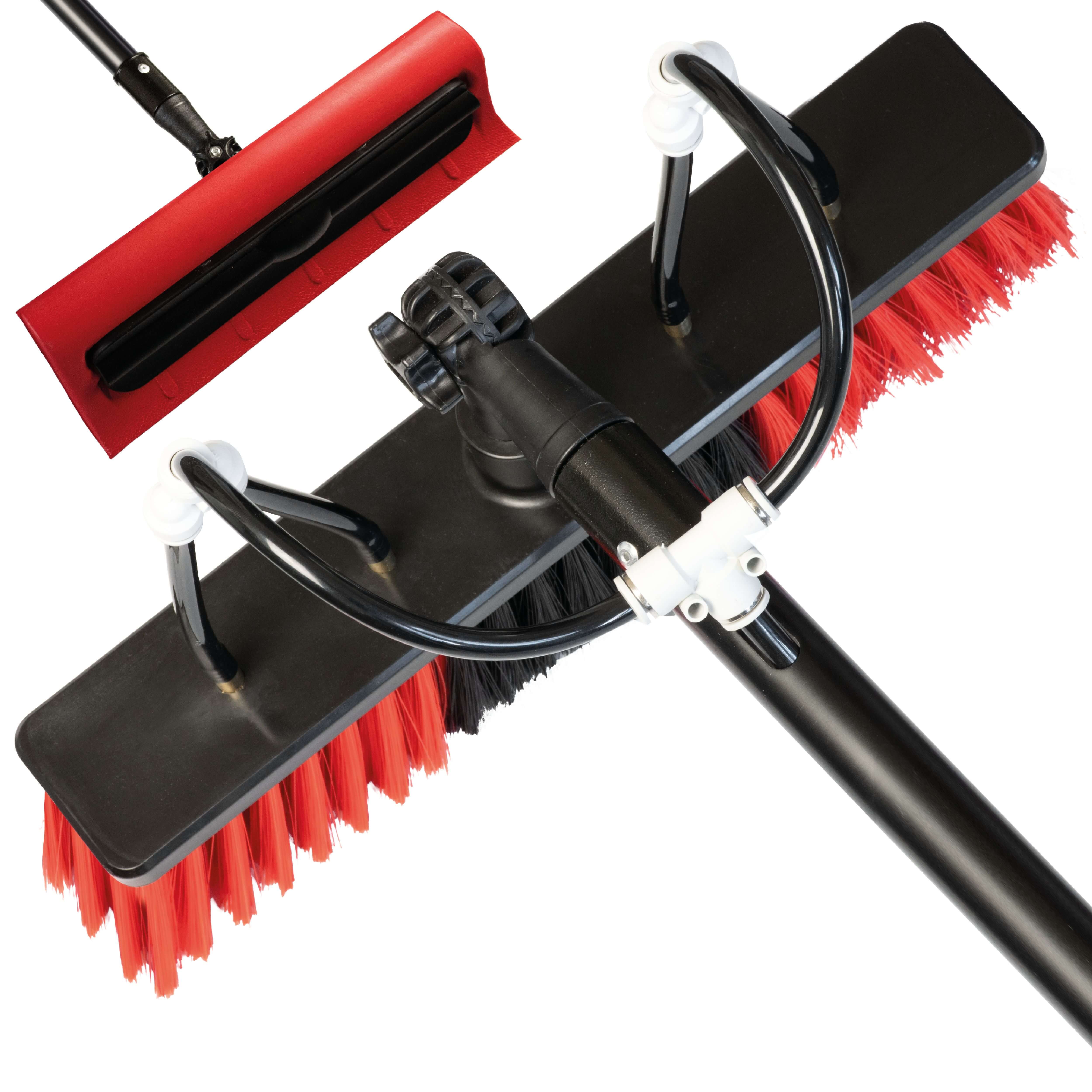 toolmacher® Telescopic washing brush 6 meters - including snow shovel