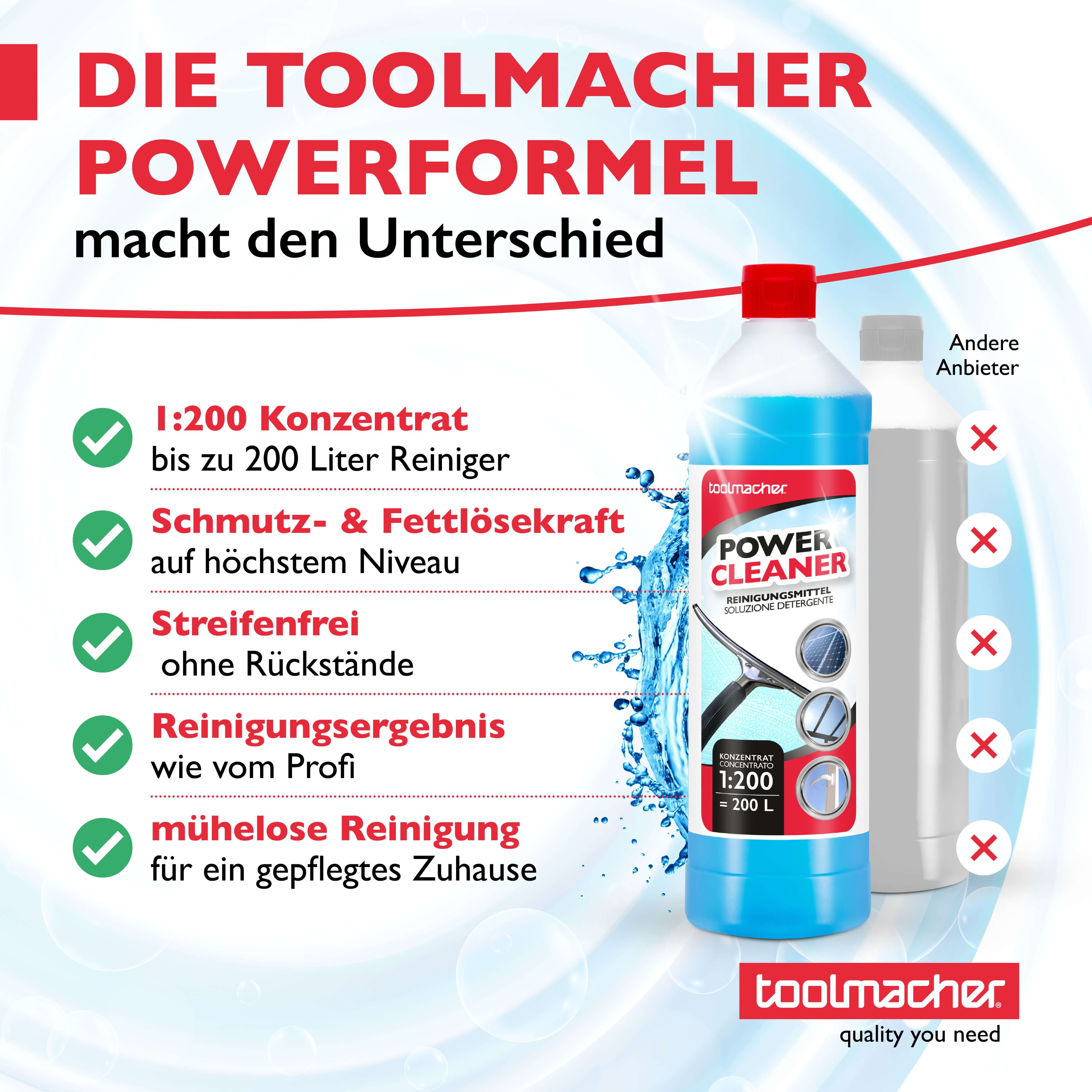 POWER CLEANER Fensterreiniger Konzentrat 1:200