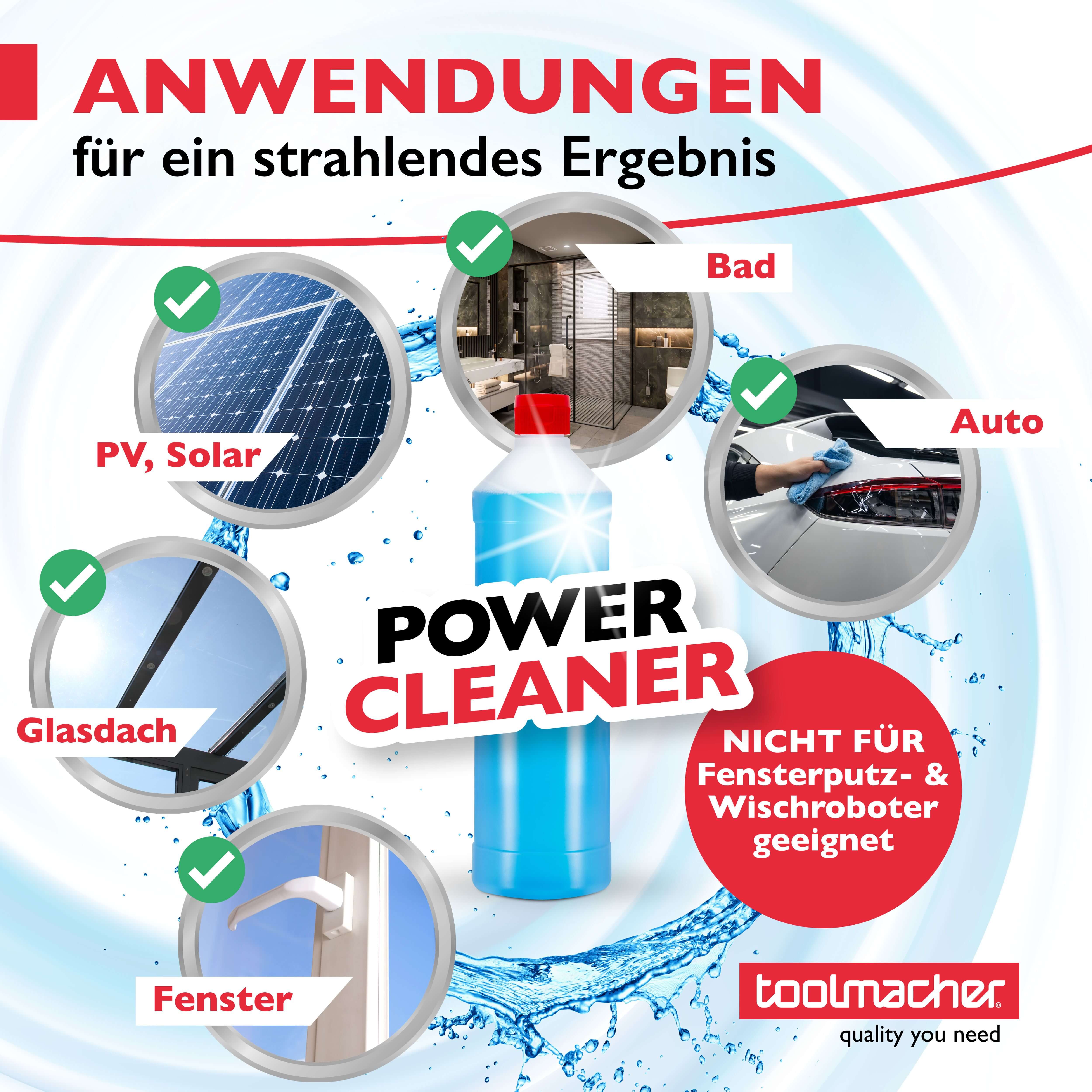 POWER CLEANER Fensterreiniger Konzentrat 1:200