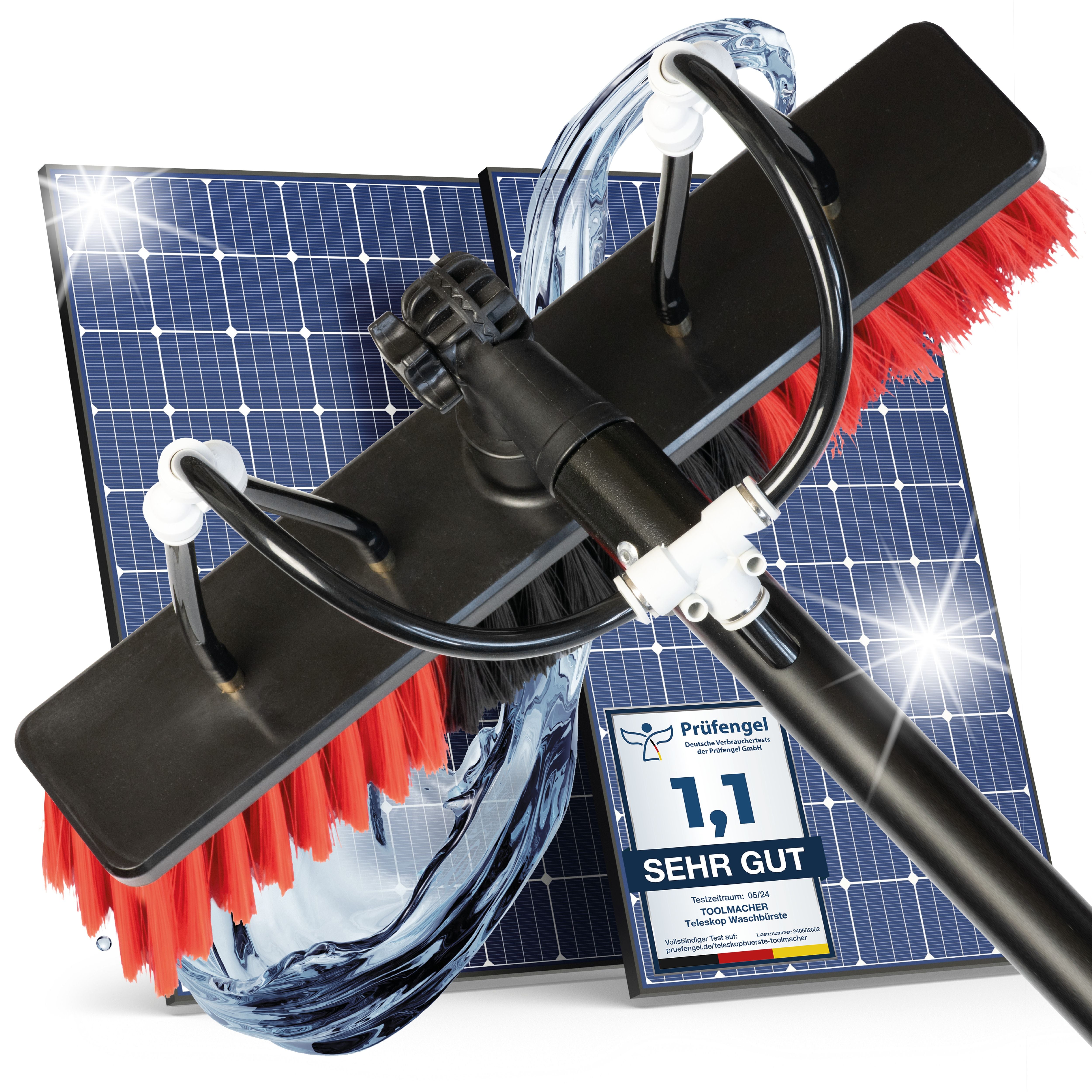 Teleskop Waschbรผrste