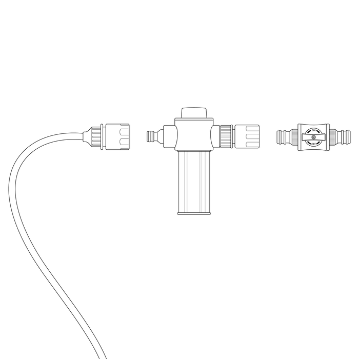 Seifenspender anschließen