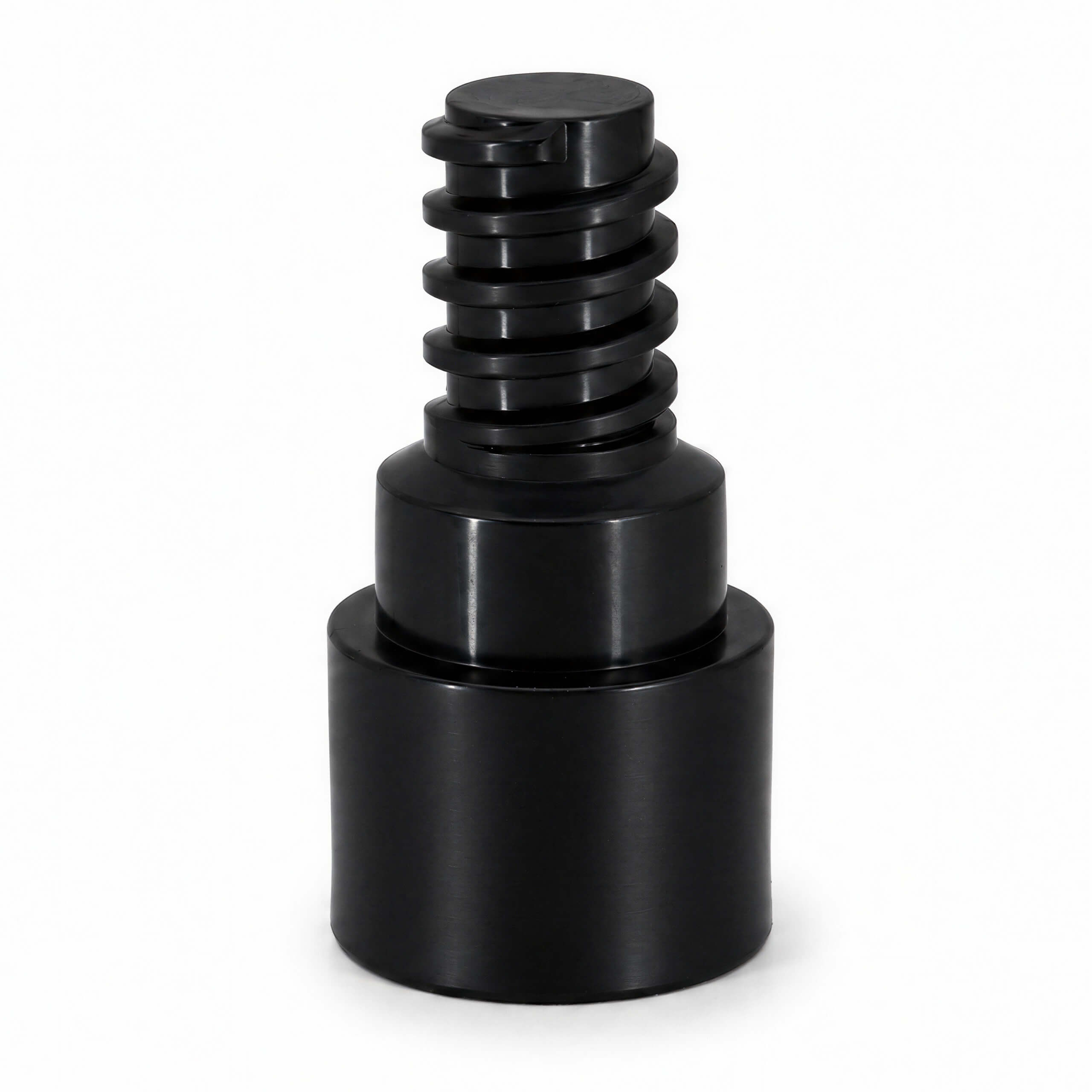 Adapter für Übersetzung EU Gewinde (fremde Teleskopstange) auf toolmacher® Trapez-Gewinde]
