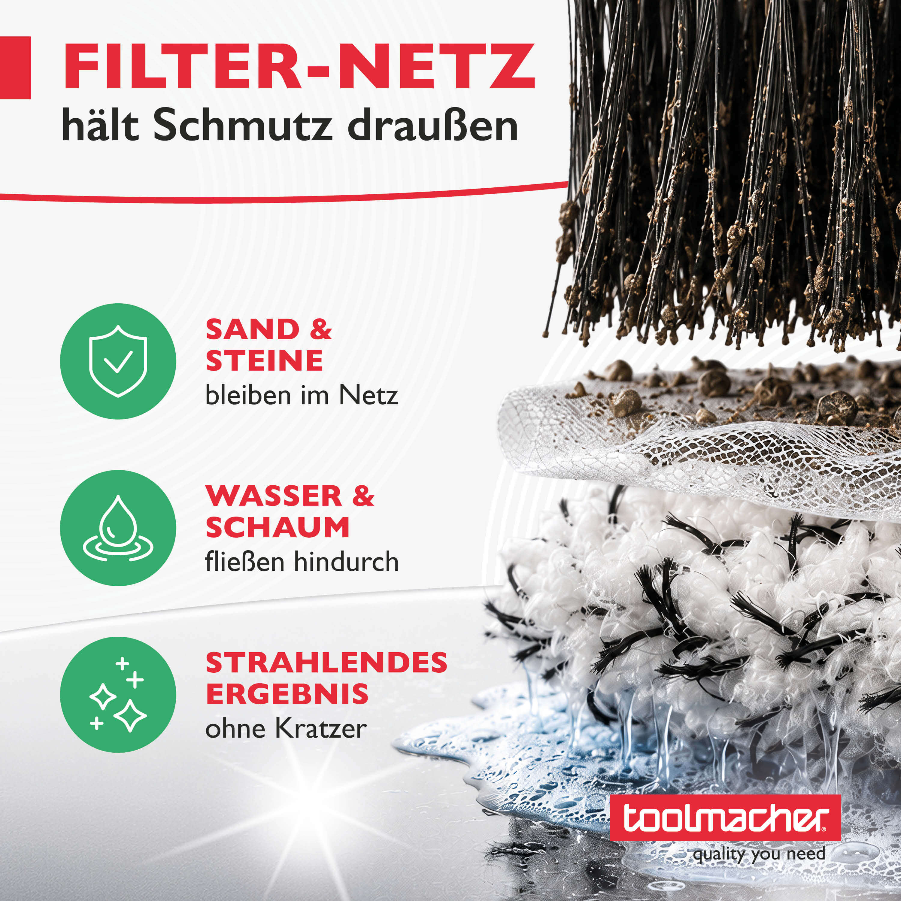 Waschbürstenüberzug