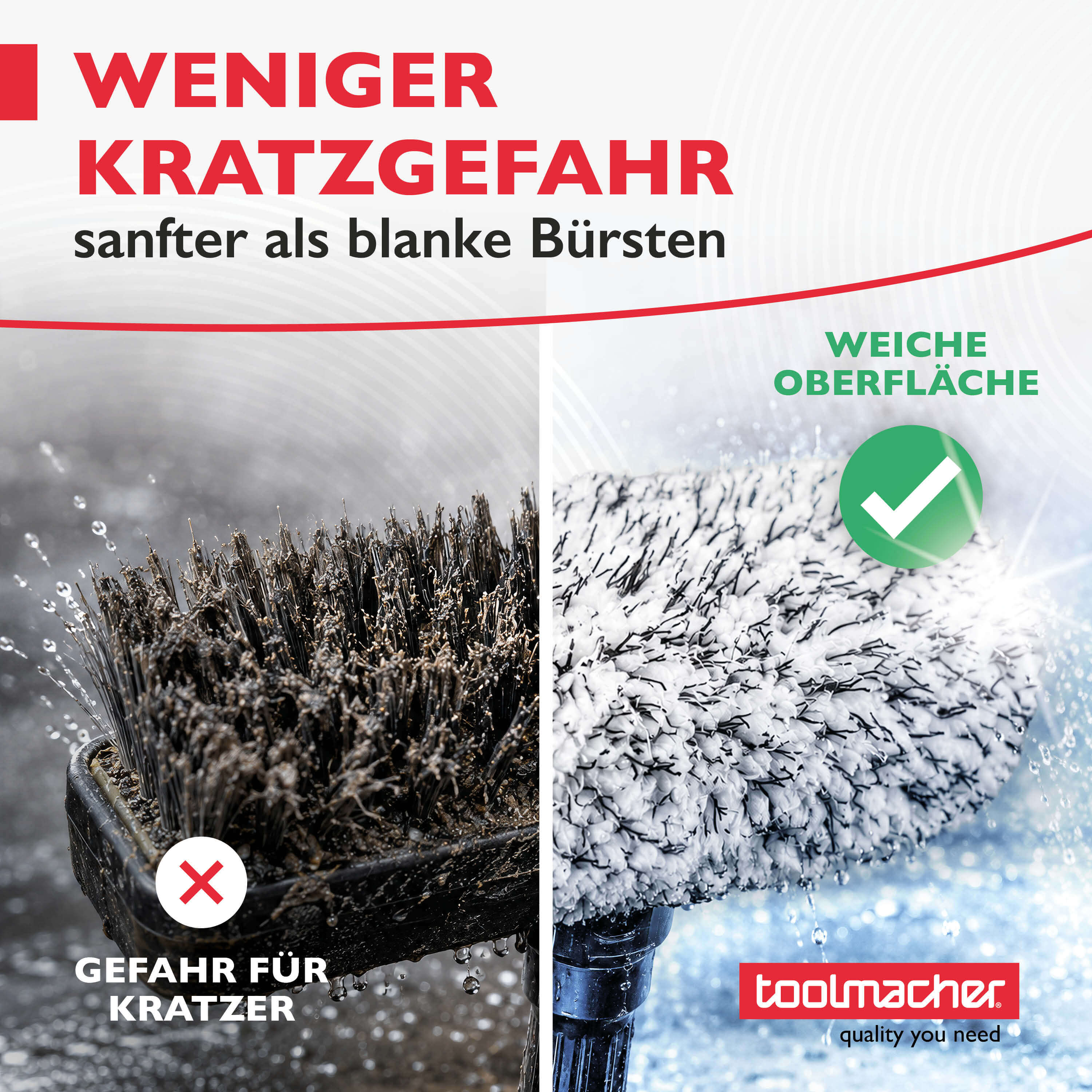 Waschbürstenüberzug