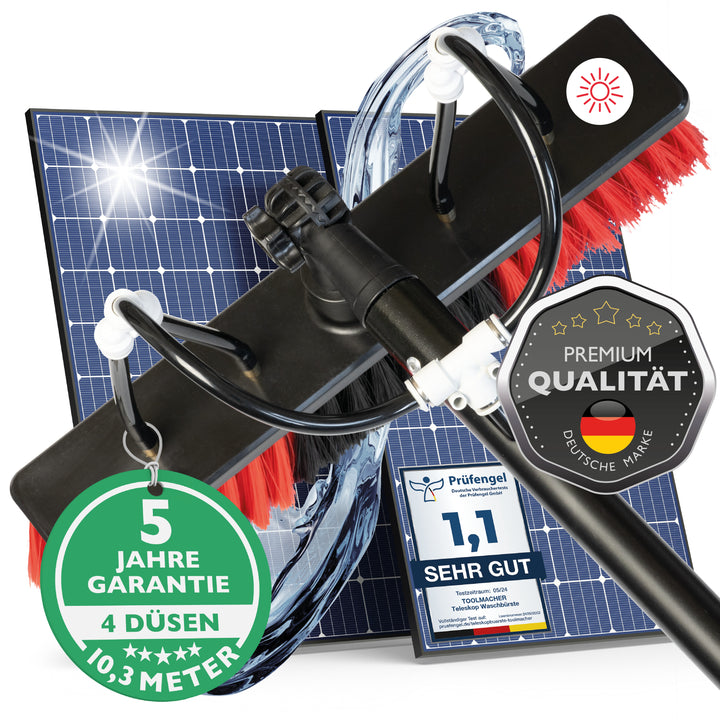 toolmacher® telescopic washing brush 6 meters