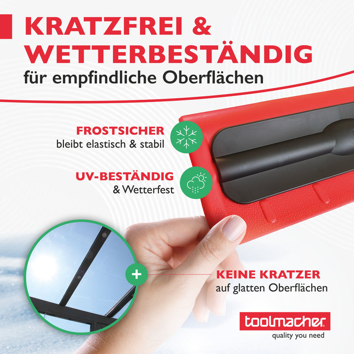 toolmacher® Profi Schneeschieber und Dachräumer