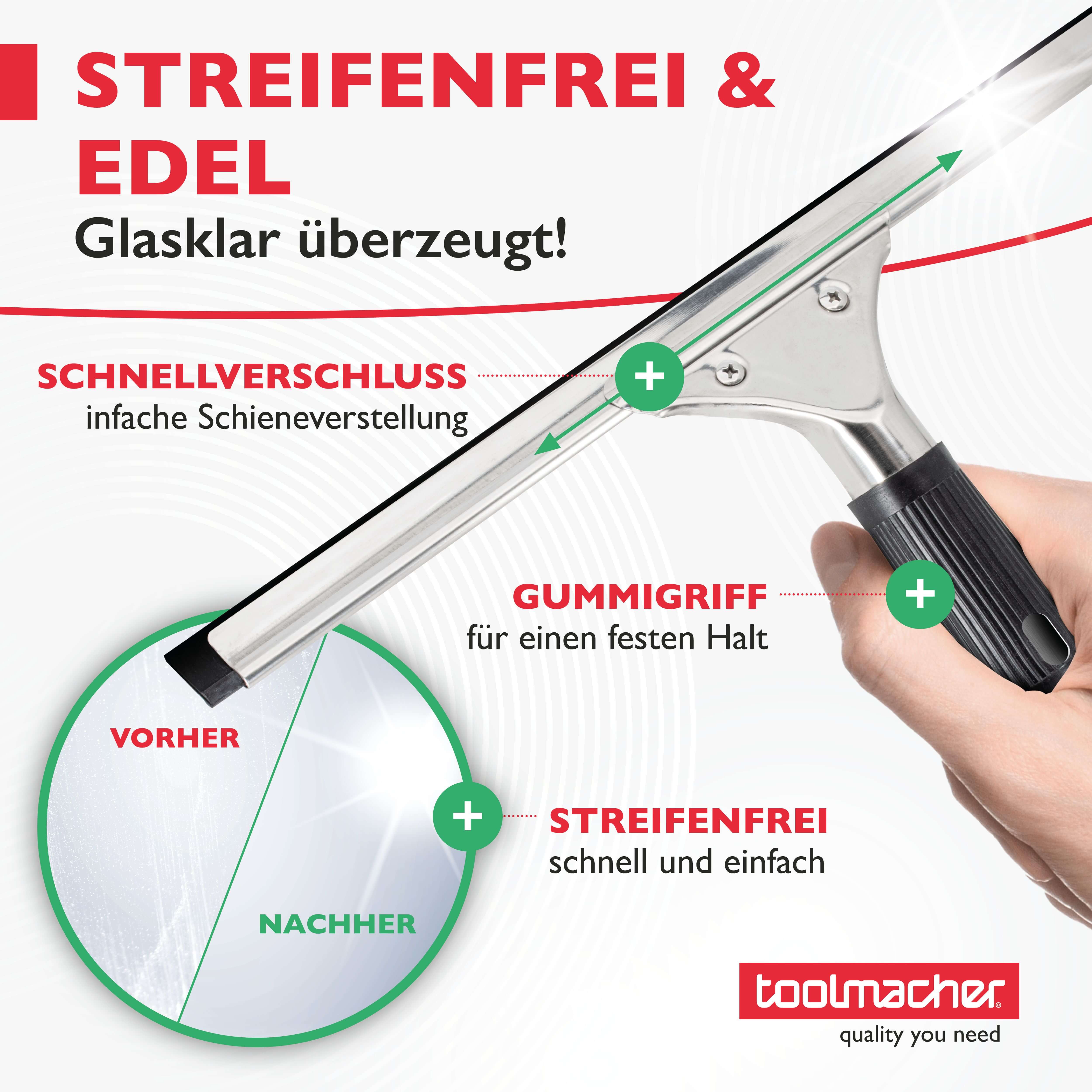 Fensterabzieher und Duschabzieher