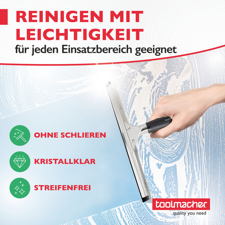 toolmacher® Fensterabzieher und Duschabzieher