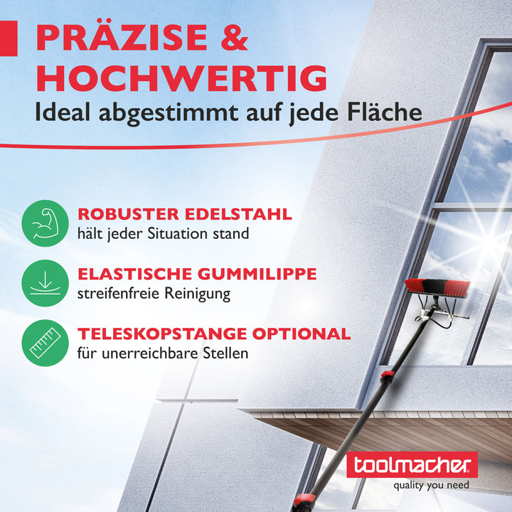 toolmacher® Fensterabzieher und Duschabzieher