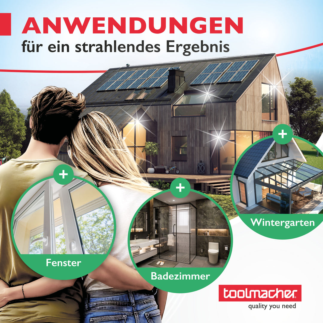 toolmacher® Fensterabzieher und Duschabzieher