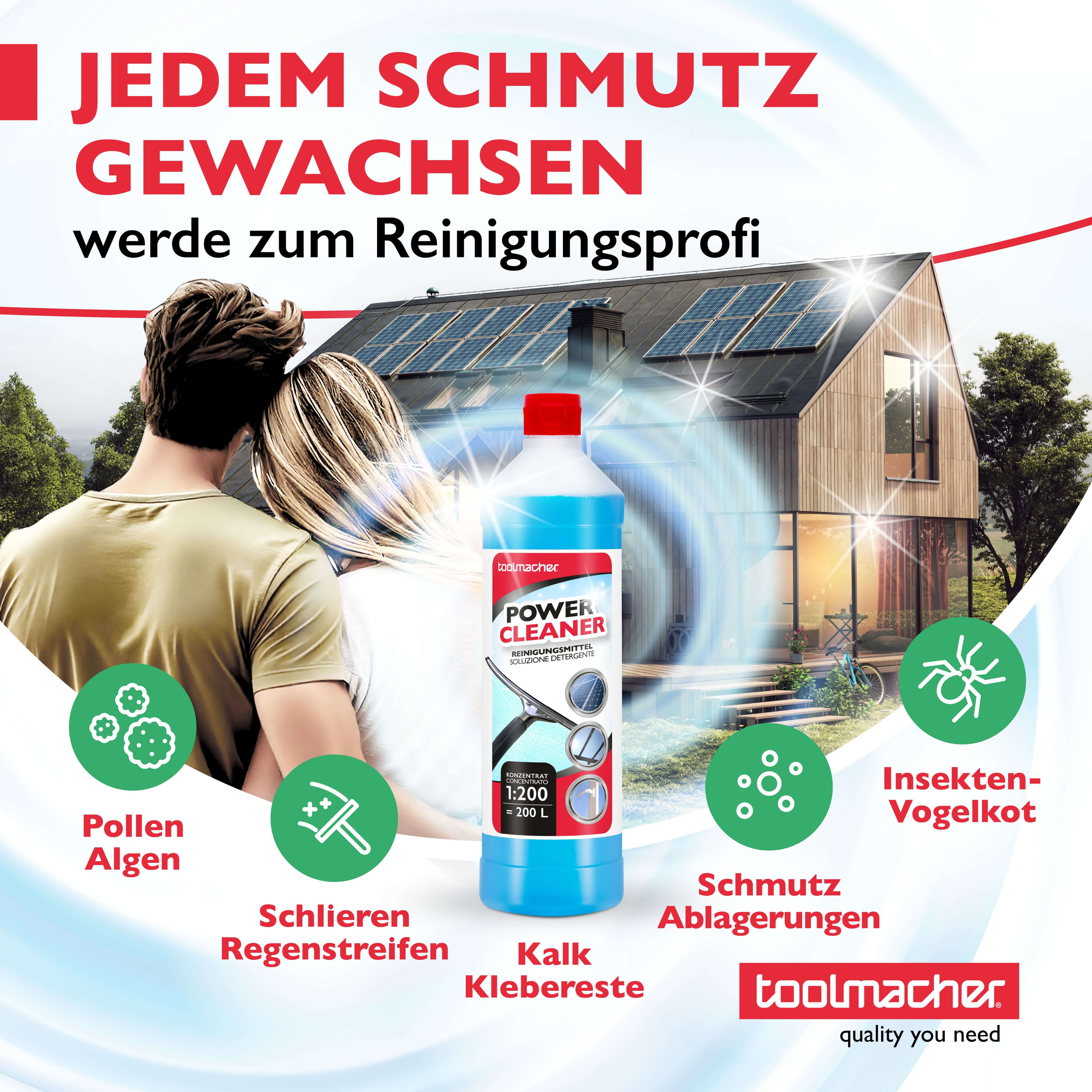 POWER CLEANER Fensterreiniger Konzentrat 1:200
